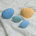3D Seashell Candle Mould Scented Candle Mold Handmade Candle Making Aromatherapy Plaster Molds Silicone Scallop Soap Mold