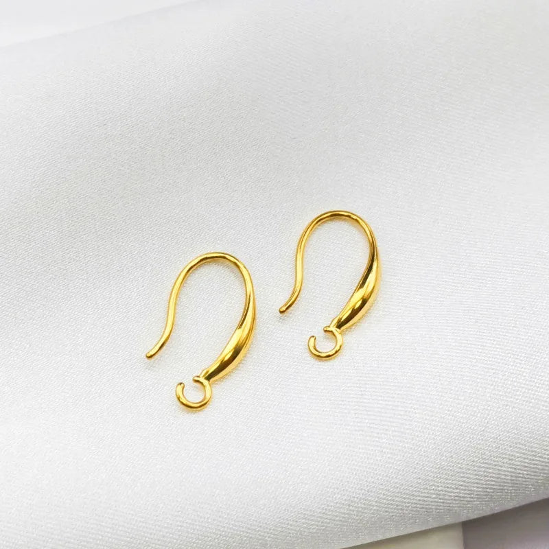Earring Accessories Spot Wholesale Ear Wire Hooks Findings Accessories Stainless Steel Ear Hook for DIY Jewelry Making