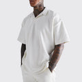 Men Clothes Manufacturers Customs 100% Cotton White Blank Tshirts Oversized Revere Twill Jersey Polo Shirts for Men