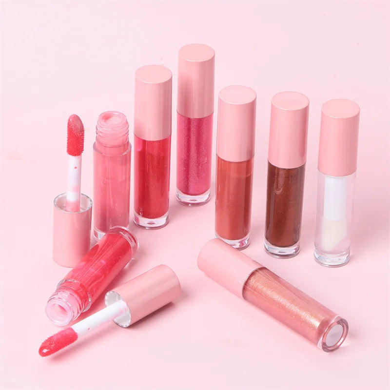Wholesale Private Label Makeup Liquid Lipstick Lipgloss Moisturizing Waterproof Shimmer Lip Gloss