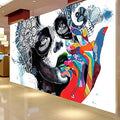 Custom Design Printing Large PVC Vinyl Wall Wrap Decorative Stickers Home Decor for Living Room