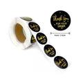 Small Business Thank You Stickers Envelope Labels Bubble Mail and Gift Bag Packaging Labels Waterproof Vinyl Custom Stickers CZY