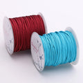 1.5mm Fat Nylon Lanyard Cord Beading Rope Jewelry Accessories Bracelet Necklace Material 111 Colors