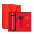 Innovative Gift Set Ideas Vacuum Flask Power Bank & USB Cable Earbuds-for Building Your Brand
