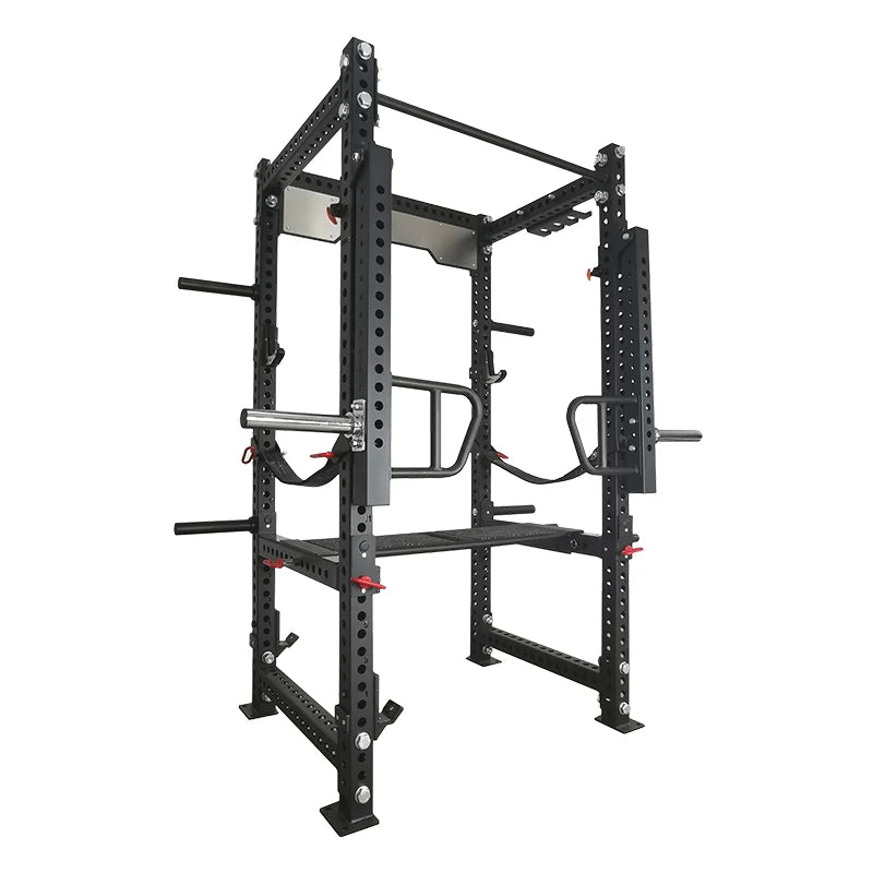 Home or Commercial Gym Steel/Metal Power Rack with Squat Rack Gym Bench Press Machine Squat