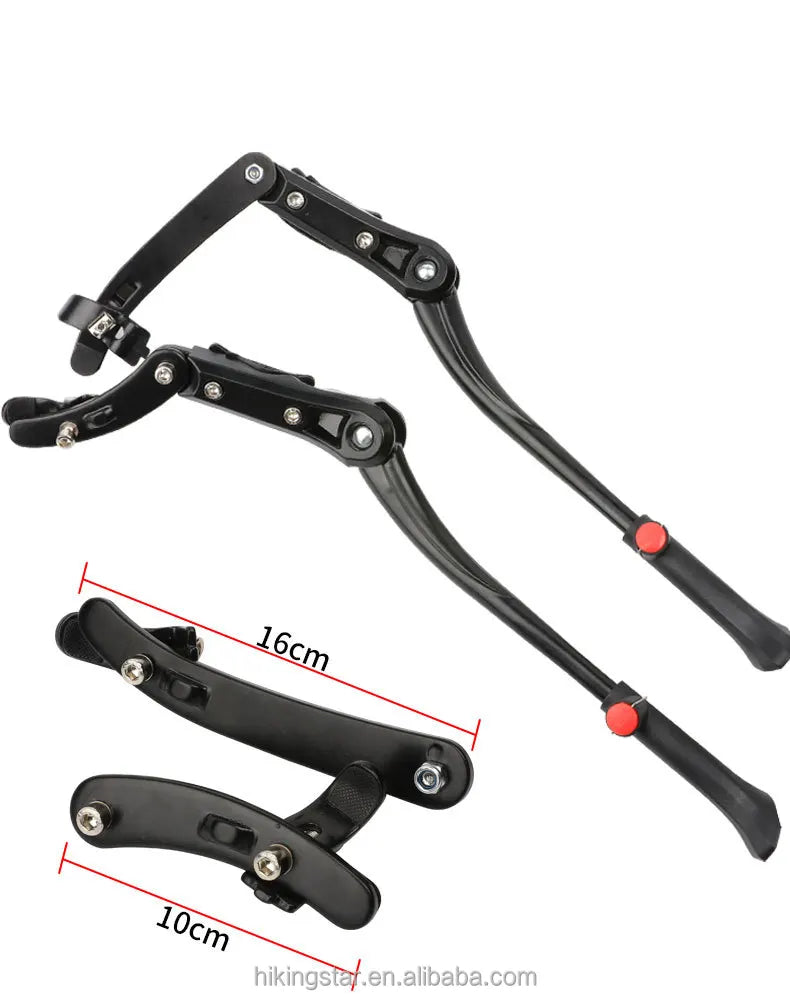 Riding Accessories Equipment 29 Inch Adjustable Foot Support Parking Rack Mountain Bike Aluminum Alloy Bicycle Side Support