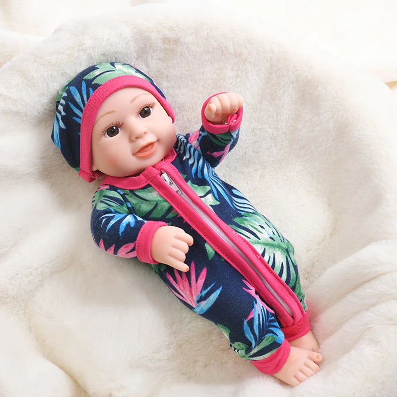 Factory Manufacturer Real Life Girl Babies Fragrance Food Grade Eco-friendly 12 Inch Lovely Girls Baby Doll