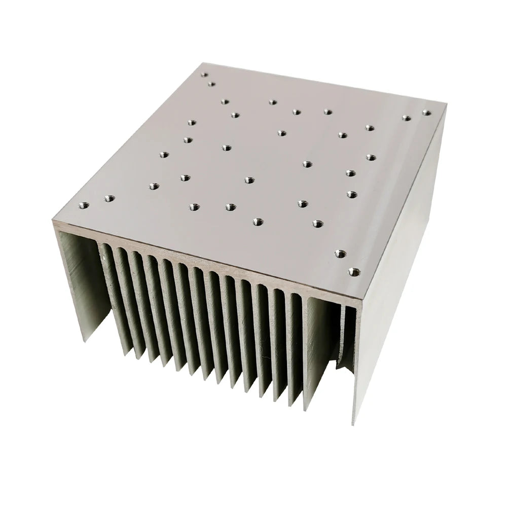High Efficient Aluminum LED Heatsink 93(W)*54(H)*100(L)mm COB Spot Light Heatsink