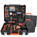 106PCS Drill Machine Set Factory Wholesale Household Hardware Hand Tool Set/lithium Drill Set/vehicle Maintenance Tools