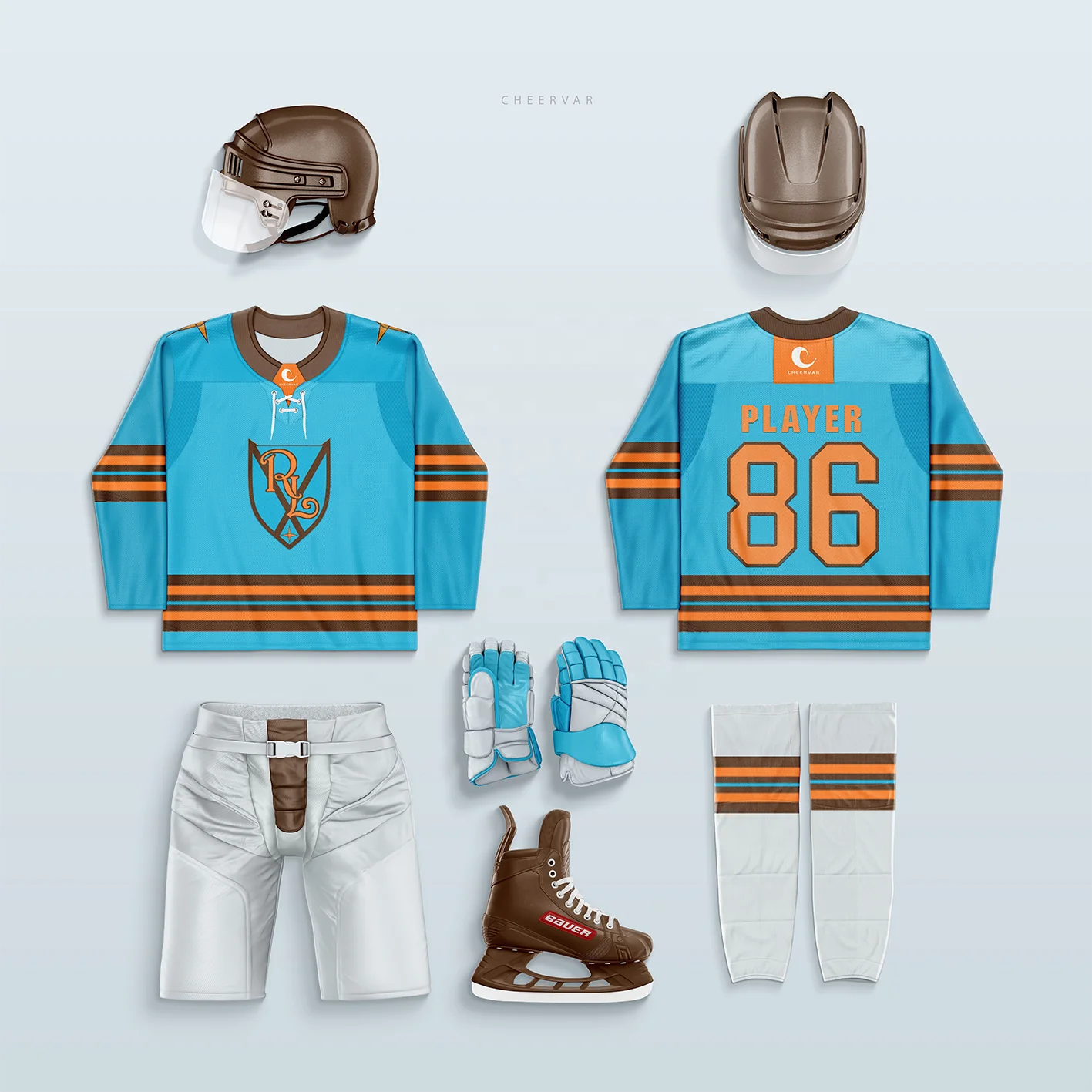 Custom Tackle Twill Polyester Ice Hockey Wear for Adults Competitions