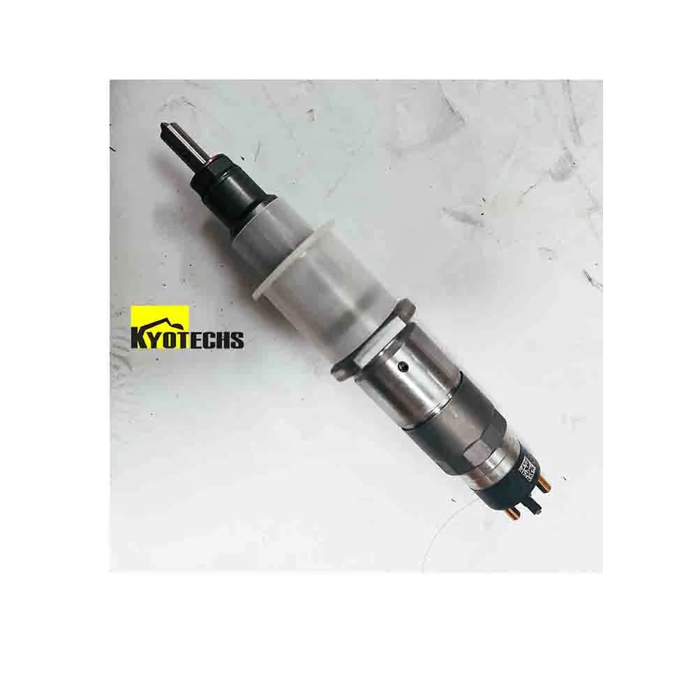 Genuine New PC200-8 PC220-8 Excavator 6D107 Fuel Injector 0445120231 6754-11-3011 6754-11-3010 6754-11-3012
