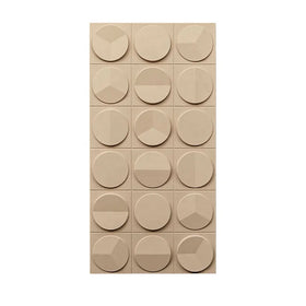 Lightweight Polyurethane Clock Board Cultural Stone Wall Decoration for Exterior PU Wall Pane