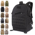 40L 3D Camo Tactical Backpack with Molle System Waterproof Polyester Lining and Zipper Closure for Outdoor Hiking & Climbing