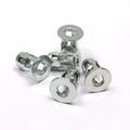 SDPSI Jack Nuts Petal Rivet Lock Nuts Fixed License Plate for Car Iron Skin Car Metal Jack Nuts