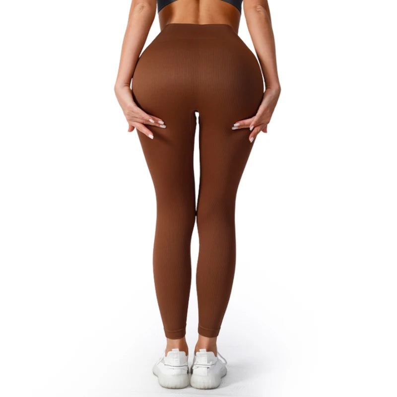 Seamless Scrunch Butt Legging Skin Fit Running Legging for Yoga