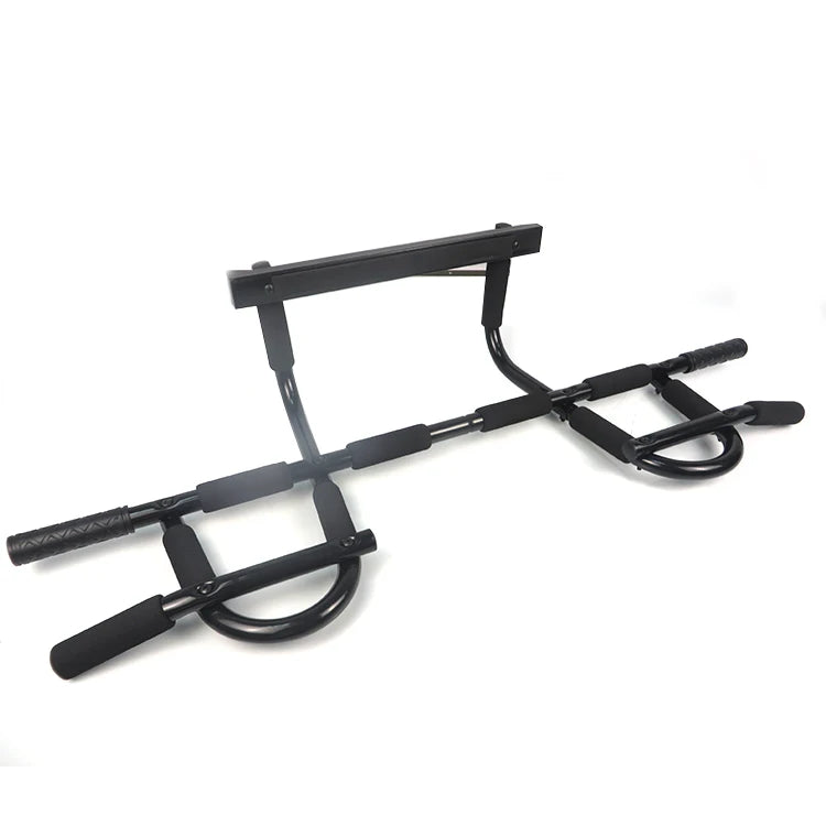 Chaoran Sports Wall-Mounted Steel Multi-Grip Doorway Pull-Up Bar Chin-Up Bar for Upper Body Workout Door Frame Bars