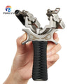 Piaoyu Durable Simple Practical Powerful Slingshot with Laser Stainless Steel Slingshot Hunting Shooting Outdoor Games MegaBDM