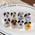 Yi YHJ Women's Hair Accessories Small Mini 3cm Fun Cartoon Animal Dog Acetate Shark Clip Hair Claw Clips Girl Woman Wholesale
