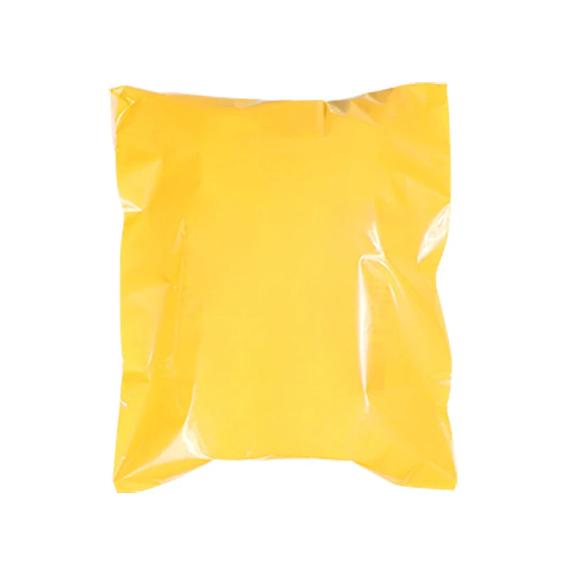 Custom Printed logo Yellow Poly Mailer Clothing Packaging Shipping Envelopes Plastic Courier Delivery Mailing Bag