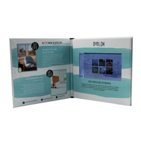 New Product Ideas Touchability Hardcover Corporate Promotion Gift Lcd Screen Business Mailer Brochure Video Music Book