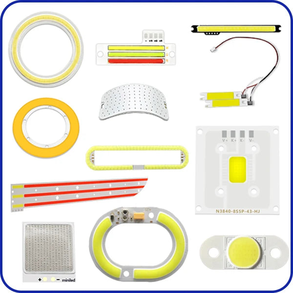 High Power Ultra Brightness Flexible 3v 5w COB LED Chip LED Module Diodes for Outdoor Camping Light