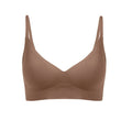 JOGOGO Wholesale Customize Plus Size One-piece Gather Women's Underwear Adjusted Straps Breathable Push up Seamless Bra