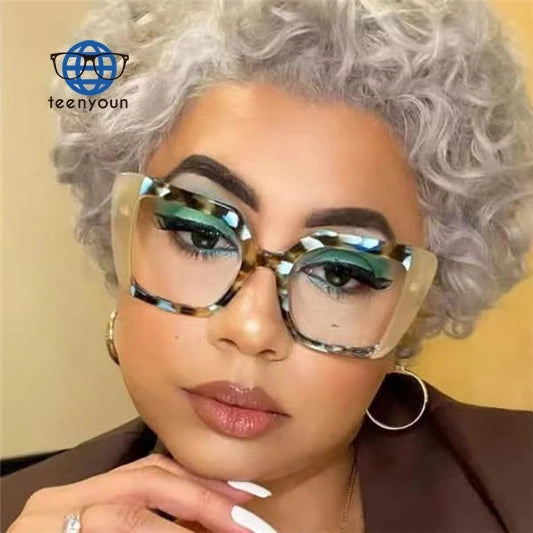 Teenyoun 3007 Square Transparent Glasses Men Eyeglass Glasses Frame for Optical Glasses Woman 2024 Wholesale