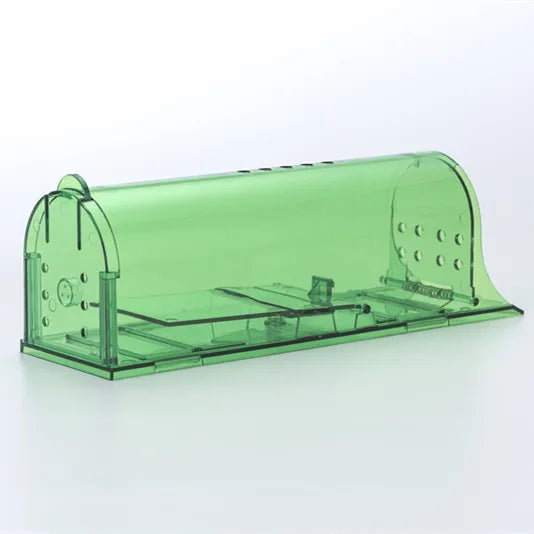 Hot Sale Transparent Reusable Live Catch No Killer Smart Rat Rodent Mice Traps