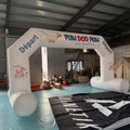 Start Finish Line Advertising Inflatable Arch Advertising Race Marathon Event Personalized Easy Setup Running Arch With T-legs MegaBDM