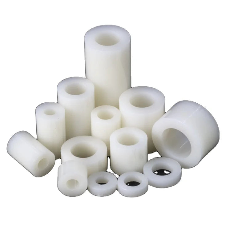 M2.5 M3 M4 M5 Hex Round LED Plastic Spacer Standoff White Black