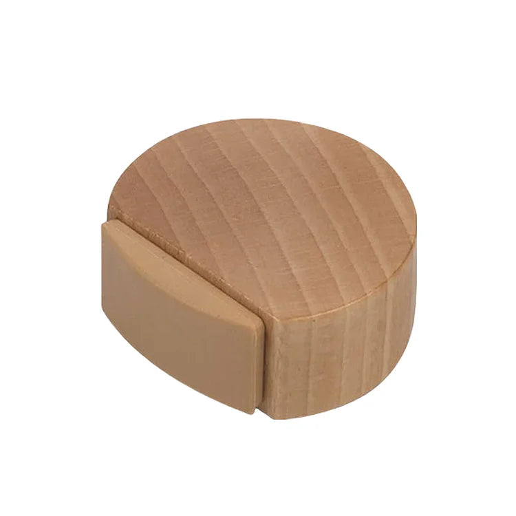New Design Wooden Round Door Stopper for Home