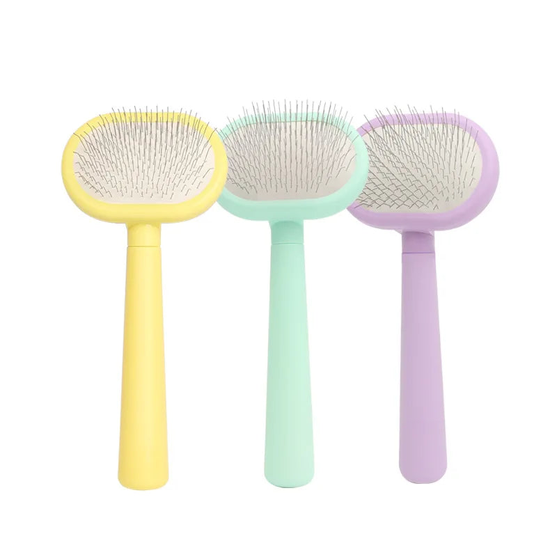 Pet Brush for Cats Dogs Shedding Hair Cleaning Pet Grooming Product Cat Comb Dog Cat Hair Removal Brushes