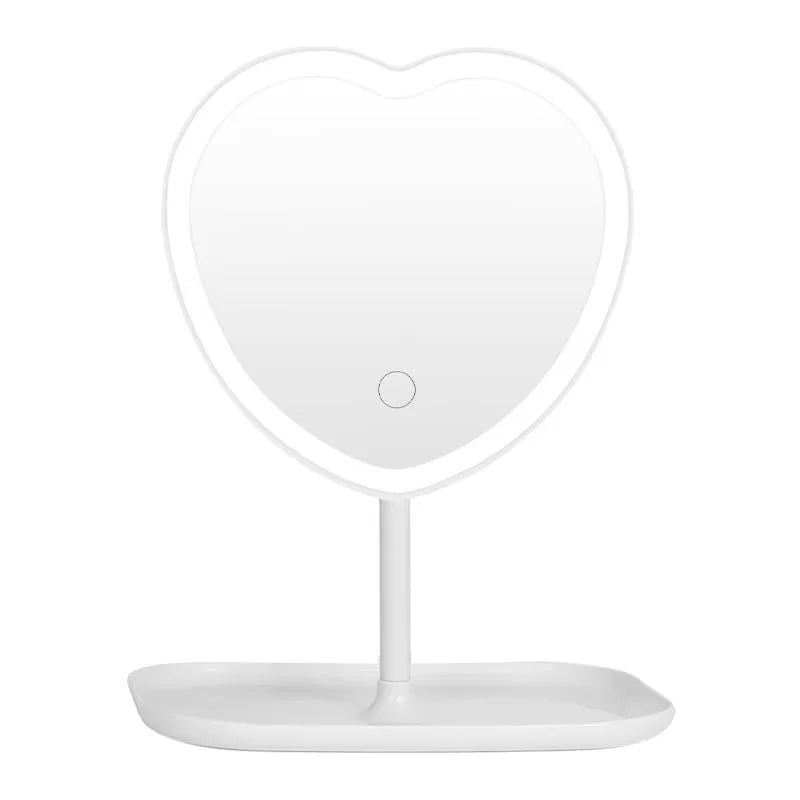 Home Use Mini Foldable LED Cosmetic Mirrors Makeup Mirror Beauty Equipment