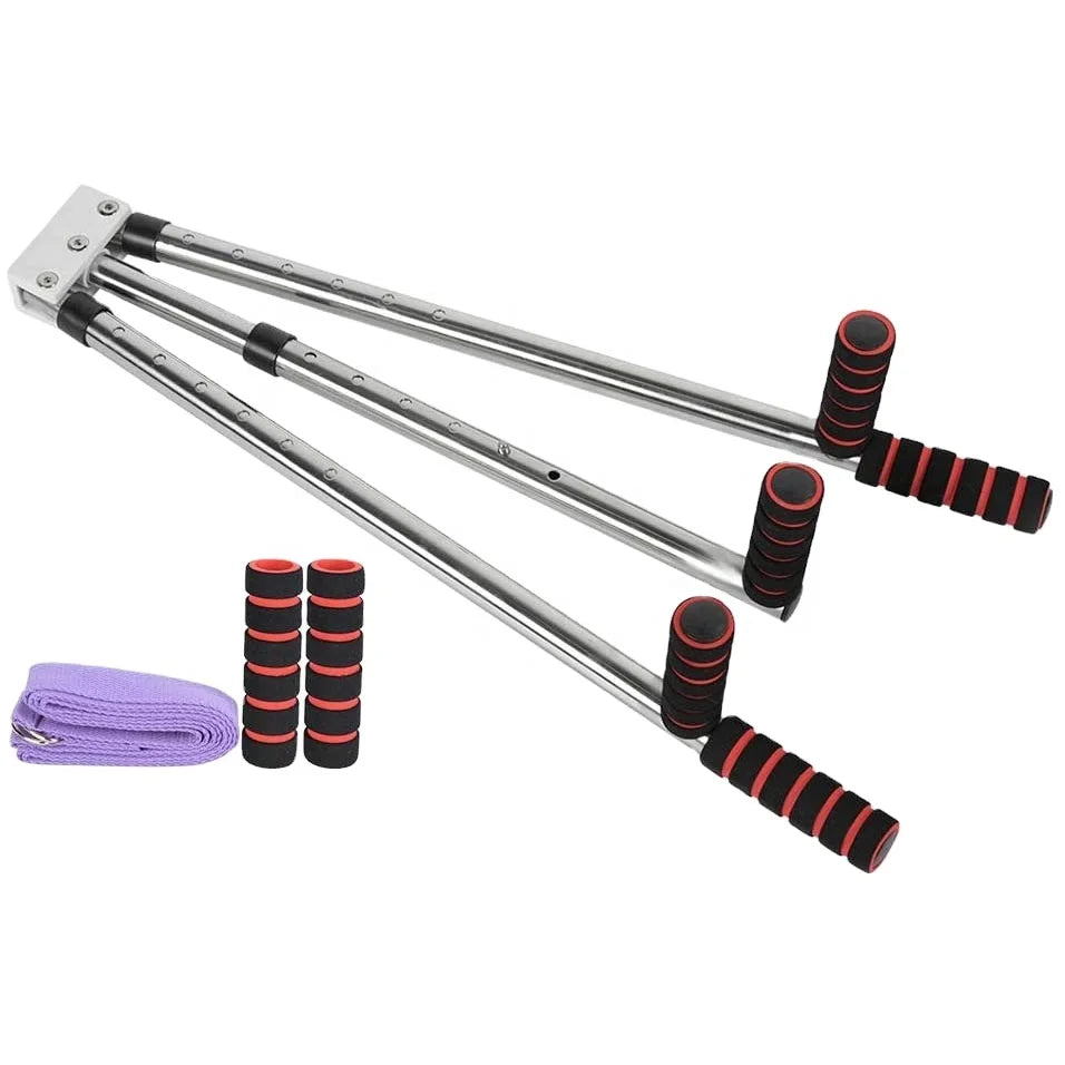 FDFIT 3 Bar Leg Stretcher Split Machine Stretching Machine Stainless Steel Leg Ligament Training Machine