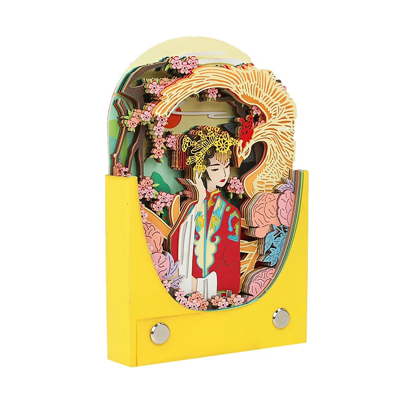 Popular Products Twelve Constellations Custom Note Pads 3D Memo Pad Cultural and Creative Products Christmas Gift Souvenirs
