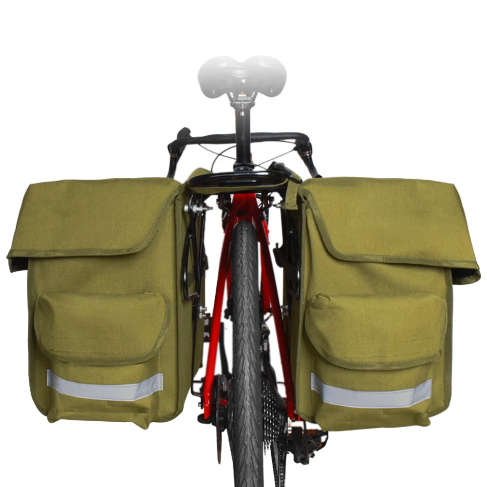 Multi-functional Cycling Pannier  Bike Waterproof Transportation Bag Outdoor Bicycle Travel Bag Large Capacity 30L/45L/50L