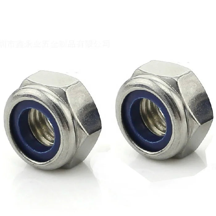 DIN985 Zinc-Plated Nylock Nut Stainless Steel Carbon for Mining-for Tough Environments