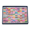Multi-color Flower Animal Fruit Cute Kids Plastic Studs Earrings Anti-allergic Earring Studs for Girls