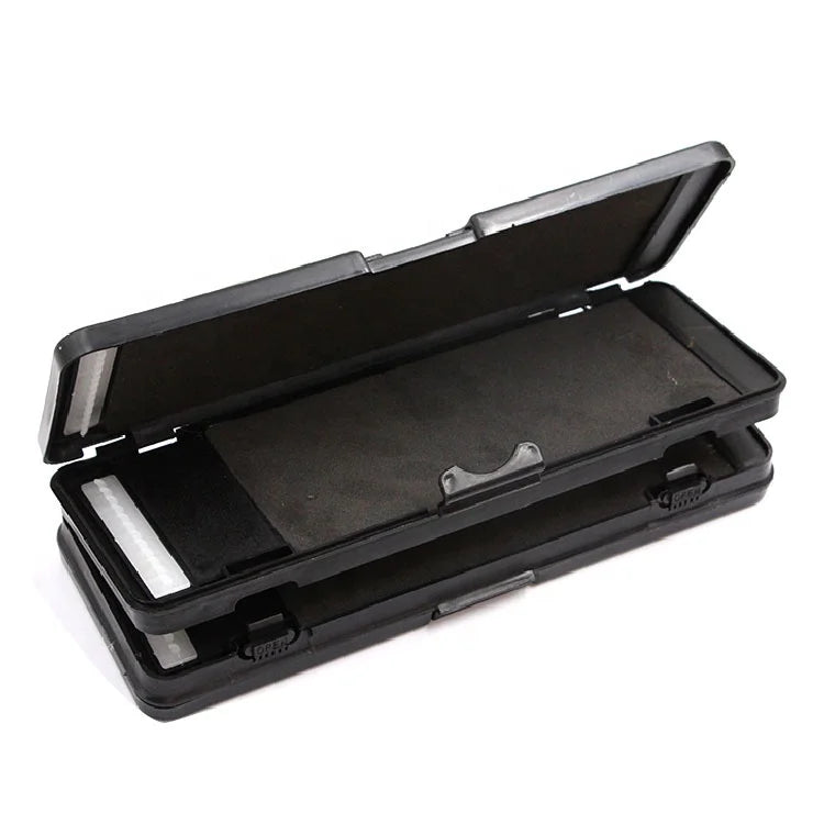 Selco Fishing Clear With Holes Custom Logo Double Box Fishing Tackle Storage Rig Safe Tackle Box
