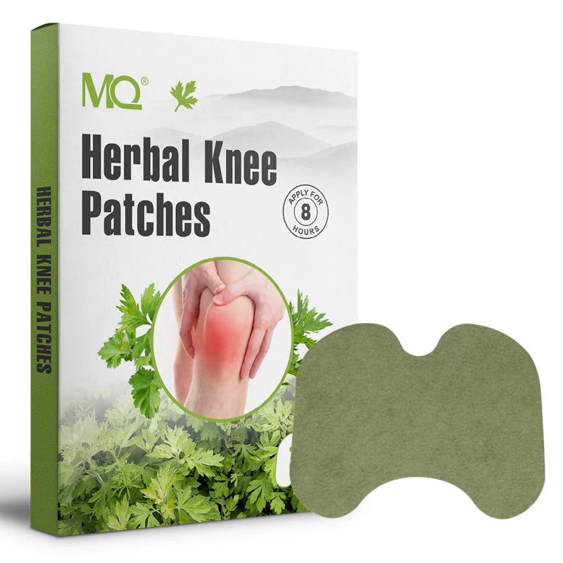 Hottest Design Healthcare Products 100% Herbal Wormwood Ingredients Knee Pain Patch Customize Shapes Packages Relieving Plaster