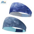 Men Dry Exercise Hairband Sweat Yoga Headband Sporty  for Running Sweatband With Individual Logo Band Women Silicone Spandex