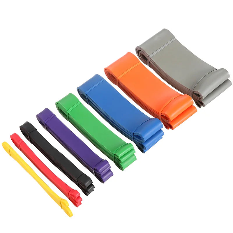 CW RSB001 Wholesale Custom Nature Latex Yoga Loop Resistance Band