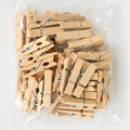 Mini Natural Wooden Clothespins with Jute Twine DIY Wooden Pins