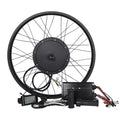 Lithium Battery Fast Speed 72V 5000W Gearless Hub Motor Conversion Kit High Power Ebike Kit With SW900 Display