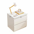 2024 New French Style Cream White Bedside Cabinet Table Nightstands Minimalist Home Furniture for Bedroom and Living Room