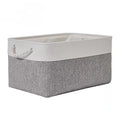 Foldable Storage Baskets for Organizing Toys Books Shelves Closet Large Storage Box With Rope Handles Sturdy Organizer Bins