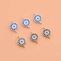 Unique 925 Sterling Silver Connector Pendant Mix Color Zircon Charm Pendant for Necklace Bracelet Jewelry Accessories Wholesale