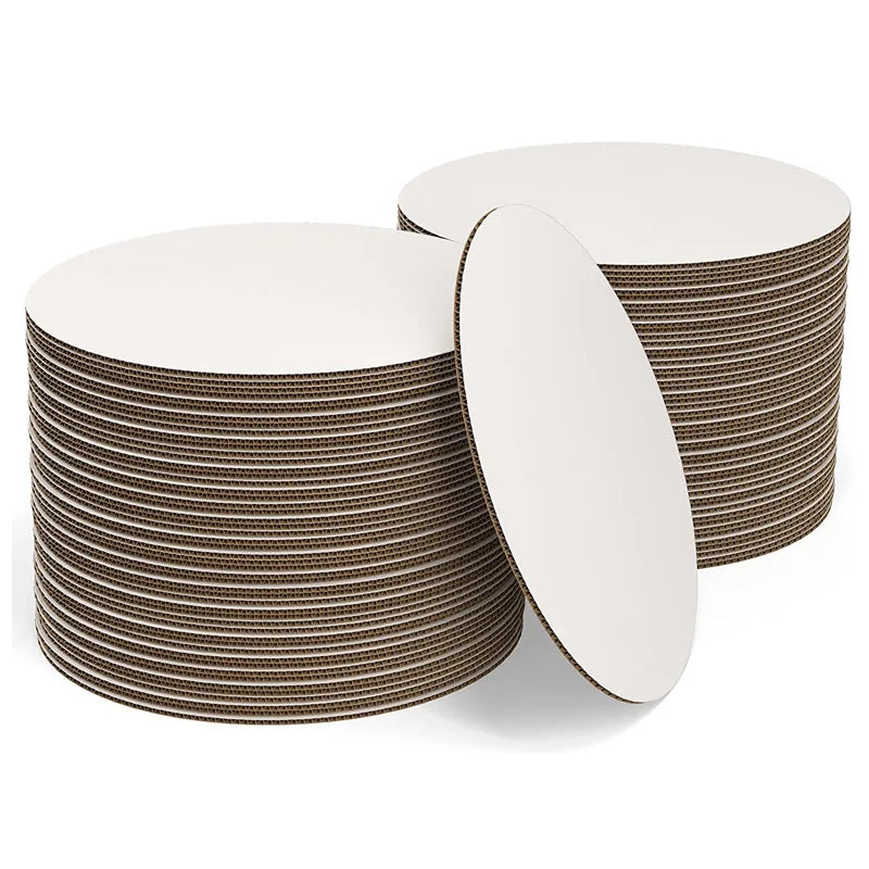 Wholesale White Corrugated Cake Board Rounds 6810-Inch Circles Cake Base Circle Cardboard Base for Cake Decorating