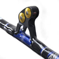 130lbs 6'6" Trolling Fishing Rod Casting Jigging Big Game Boat Rod Carbon Saltwater Fiberglass Bent and Straight Butt