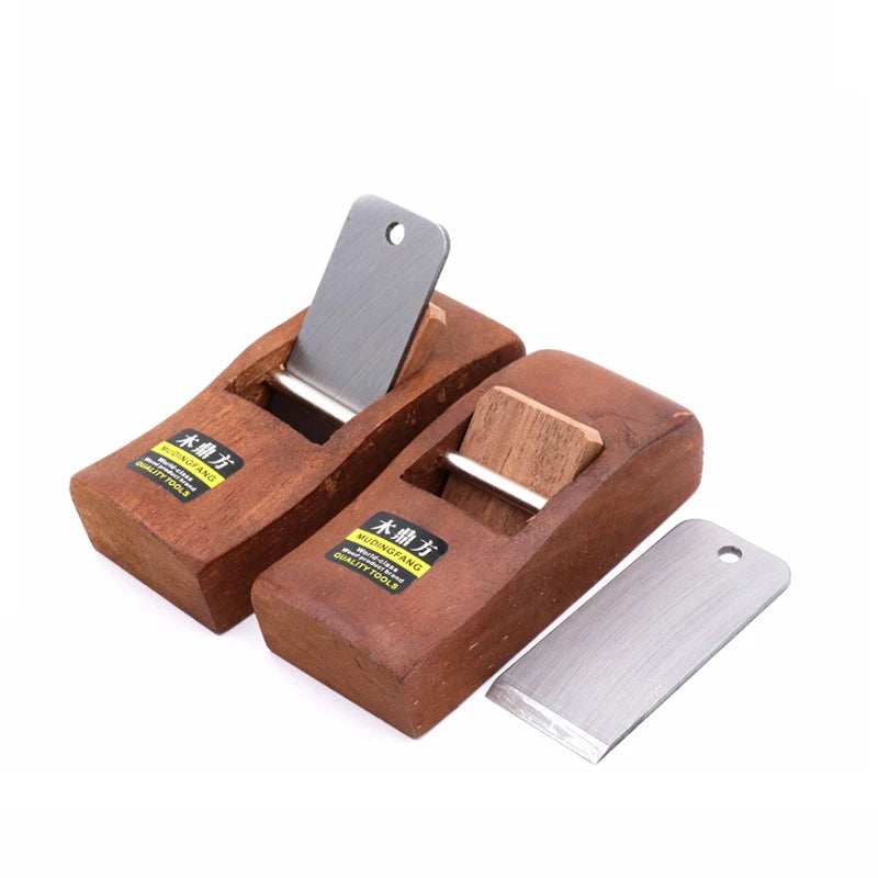 110MM Home & Garden Mini Woodworking Flat Plane Wooden Hand Planer DIY Tool Carpenter Woodcraft Hand Trimming Planing - Wooden